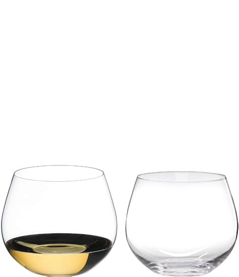 Riedel O Wine Tumbler Oaked Chardonnay Glasses Set Of 2 Dillards