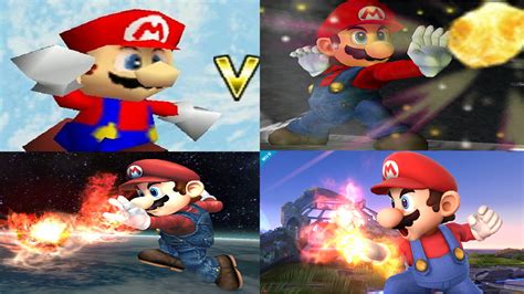 Mario Evolution In Super Smash Bros By Nintendofandj On Deviantart