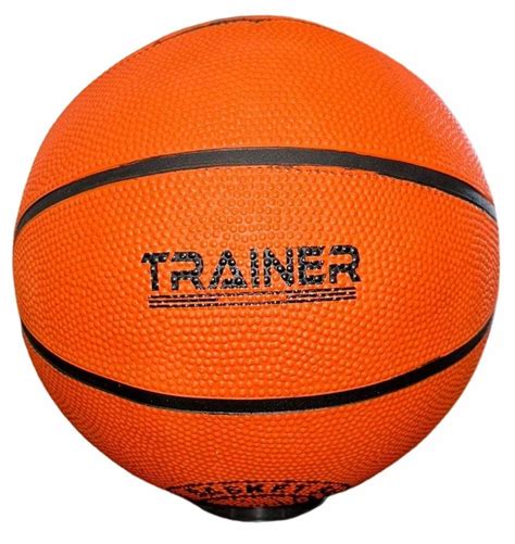 Orange And Black Trainer Rubber Basketball Size 5 At Rs 155 In Meerut