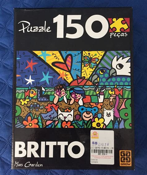 Quebra Cabeças Romero Britto Brinquedo Grow Nunca Usado 20227191 enjoei