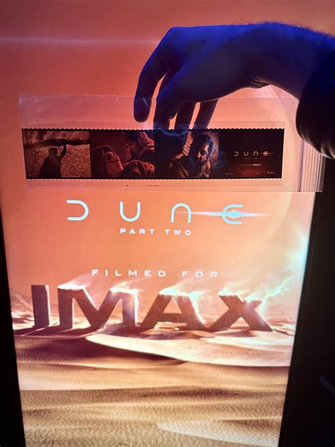 Dune Part Two Imax 70mm Film Strip 33 Ramcsalist