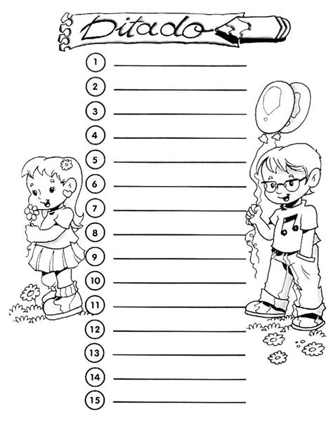 Palavras Para Ditado 3 Ano