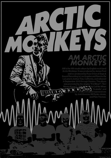 Arctic Monkeys Arctic Monkeys Grunge Posters Music Poster Design