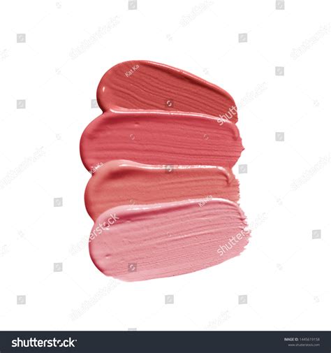 Lipstick Brush Strokes Different Shades Nude Stock Photo Shutterstock