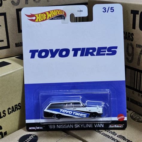 HOT WHEELS PREMIUM POP CULTURE 69 NISSAN SKYLINE VAN TOYO TIRES Shopee Malaysia