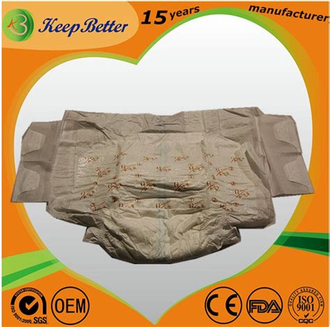 Economic Disposable Adult Diaper Briefs For Incontinence Use Diaper