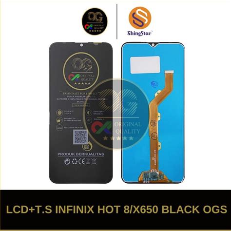 Jual Lcd Ts Og Original Super Infinix Hot X X B X C X D Black Shopee Indonesia