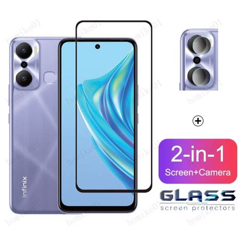 Infinix Hot Play Tempered Glass Full Cover Film For Infinix Hot S G I Play