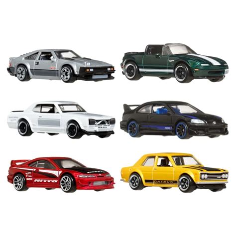Hot Wheels Collector Ve Culo De Brinquedo Pacote Carros Japoneses