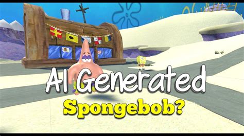 I Made An Ai Generated Spongebob Episode Youtube