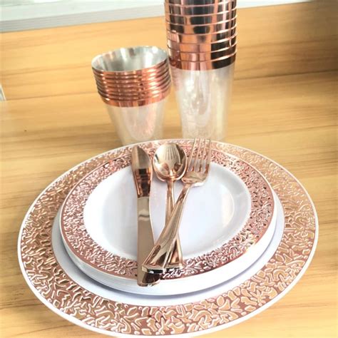 Vaisselle Jetable Rose Gold Informacionpublica Svet Gob Gt