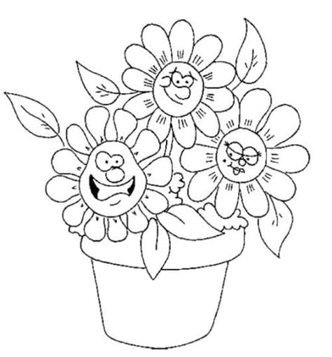 Top 57 Printable Flower Pot Coloring Pages Online Coloring Pages