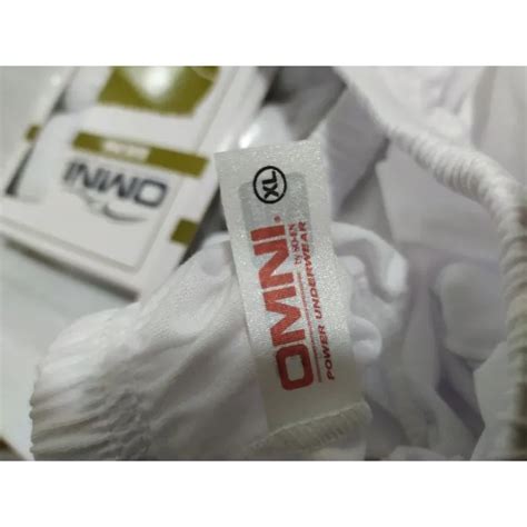 Ready Stock Omni By Soen Mens Bikini Brief 3pc All White Lazada PH