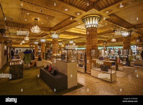Interior Of The Famous Harrods Store The Biggest Department Store In