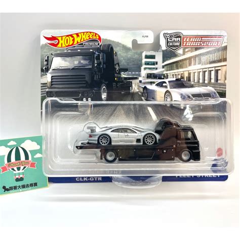現貨 Hot Wheels Premium風火輪 運輸車組 載運車 保時捷 賓士 CLK GTR 蝦皮購物