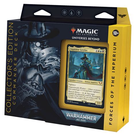 Talia Magic The Gathering Warhammer Commander Deck Forces Of The