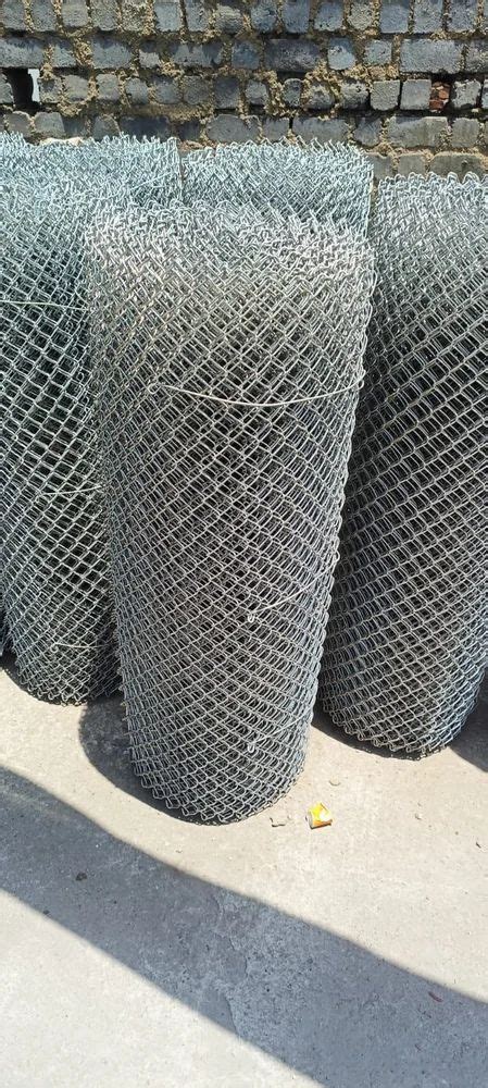 Iron Gi Chain Link Fencing Height Ft At Rs Kg In Raipur Id