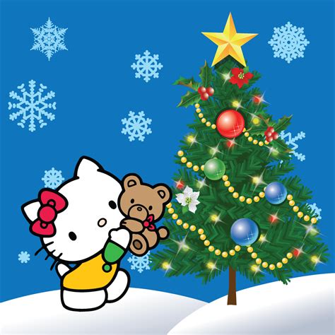 Hello Kitty Christmas Wallpapers Top Free Hello Kitty Christmas