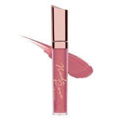 Nude Rose Lip Gloss High Shine Gloss Marilyn Highlighter And