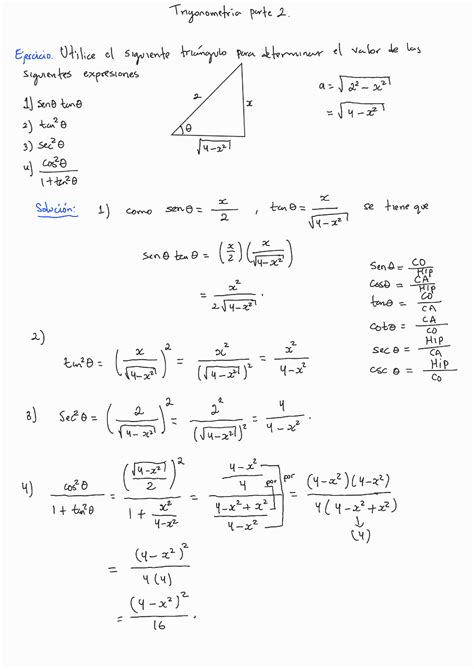 Clase 7 Trigonometria Parte 2 Geometría Avanzada Studocu