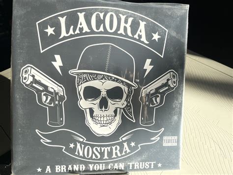 LA COKA NOSTRA A BRAND YOU CAN TRUST 12 Red Vinyl Limited To 100 Ill