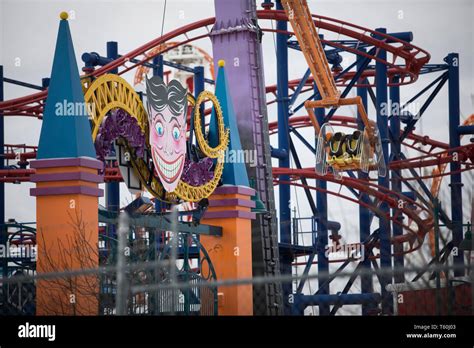 Luna Park Roller Coaster Hi Res Stock Photography And Images Alamy