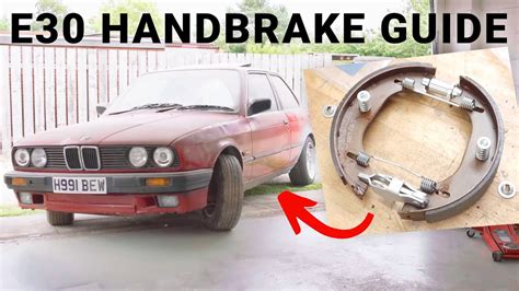 How To Replace Bmw E30 Handbrake And E Brake Adjustment Guide Plus