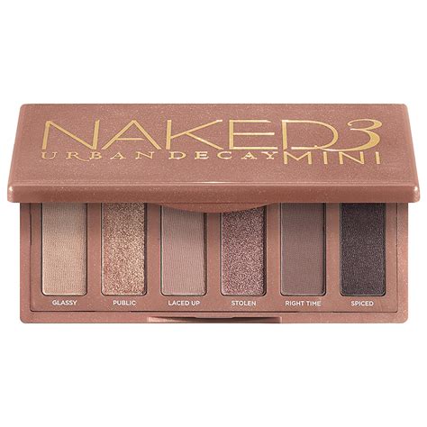 Urban Decay Mini Naked 3 Eyeshadow Palette Pink Eyeshadow Palette