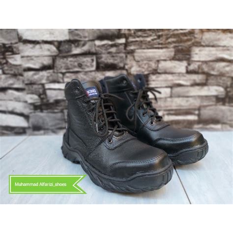 Jual Sapatu Safety Kulit Ujung Besi Indonesiashopee Indonesia