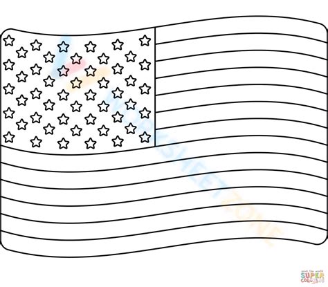 American Flag Worksheet