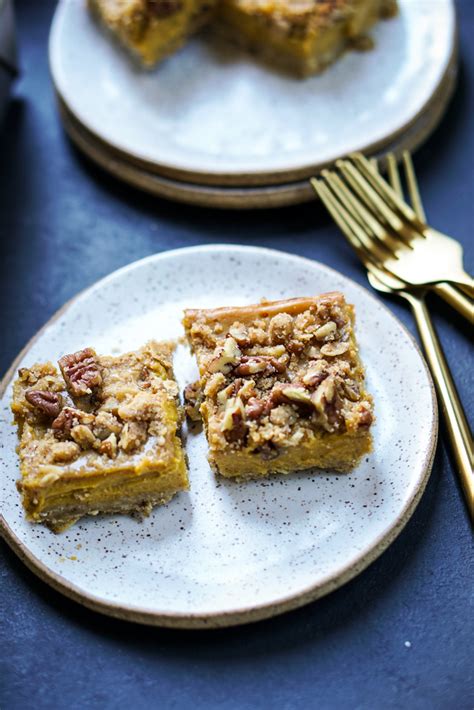 Pumpkin Pecan Pie Bars Cooking Curries
