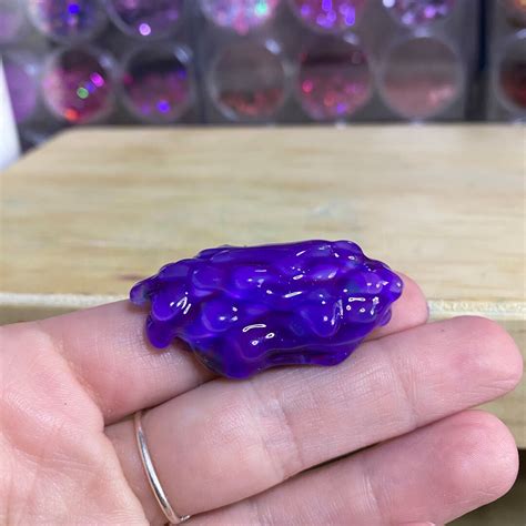 Mini Purple Drippy Dude Etsy