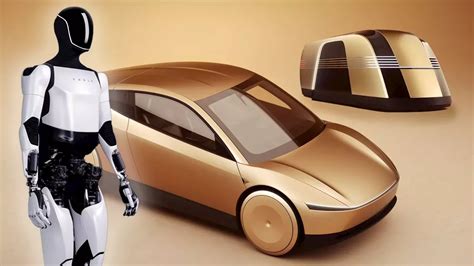 Vid O Robot Taxi Minibus Autonome Et Humano De Domestique Tesla