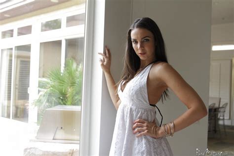 Busty Brunette Tiffany Tyler Gets Slammed Hardcore On The Floor After Giving A Blowjob