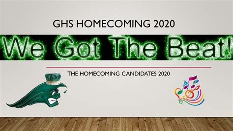 Ghs Homecoming Candidates 2020 Youtube