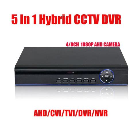 5 IN 1 DVR 4Ch 8Ch 1080P AHD CVI TVI CVBS 16CH 1080P NVR Security CCTV