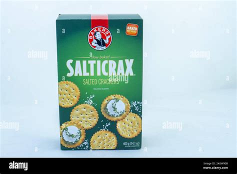 Johannesburg South Africa A Box Of Bakers Salticrax Biscuits