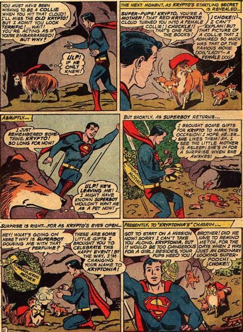 I Love Ya But You Re Strange Krypto S Red Kryptonite Sex Change