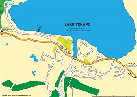 Finding And Travelling To Lake Tekapo Including Tekapo Maps With