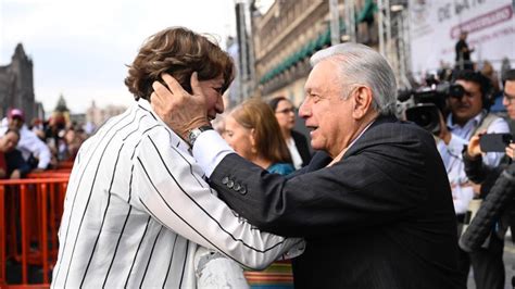 Video Felicita Amlo A Delfina G Mez Como Nueva Gobernadora Del Estado