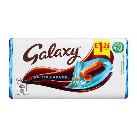 Order Galaxy Salted Caramel Chocolate 135g Online At Best Price In