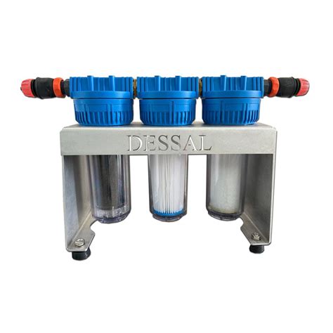 triplex dessal    filtration system  tap water dessal marine tech