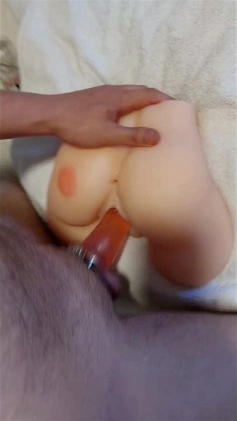Locked Moaning Gppner Fucks Plastic Pussy With A Dildo ThisVid