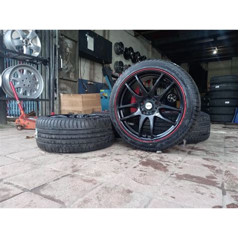 Jual VELG SEKEN MOBIL CR KAI RING 18 BAN ACCELERA PHI BISA BUAT INOVA