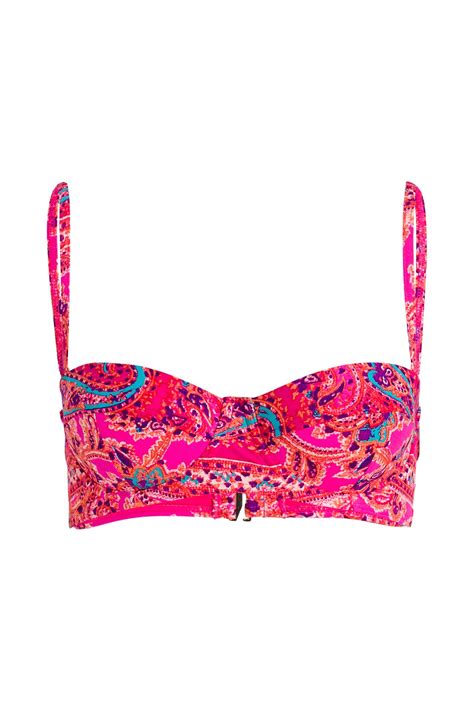 JUICY COUTURE Bikini Oberteil gemustert günstig online kaufen Outletcity