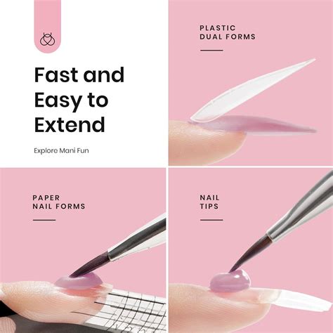 Beetles Kit De Extensi N De U As De Polietileno Colores Rosa Nude Gel De U As De Poligel