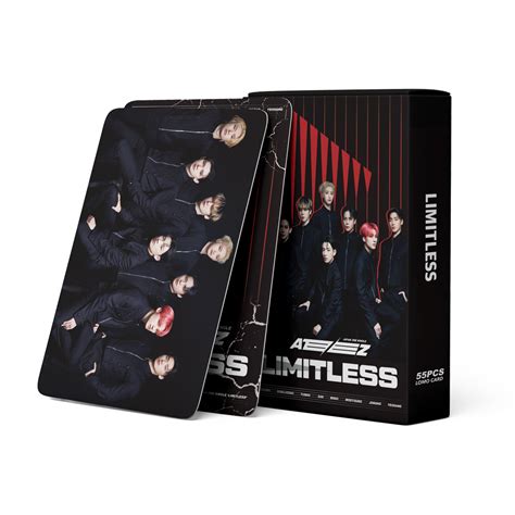 Ateez Limitless Album Zero Fever Part Photocards Lomo Card Pcs Box