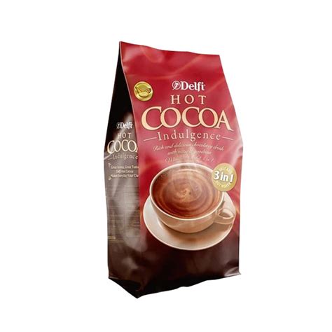 Jual Delfi Hot Cocoa Indulgance In Isi Sachet X Gr Cokelat Halal Di Seller Hypermart