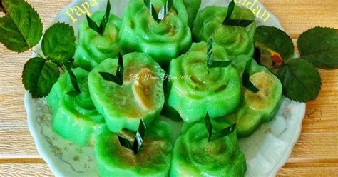 Resep Papais Mawar Pisang Pandan Oleh Lanjarsih Mama Fifian