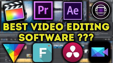 Best Video Editing Software For Pro And Beginners Youtube